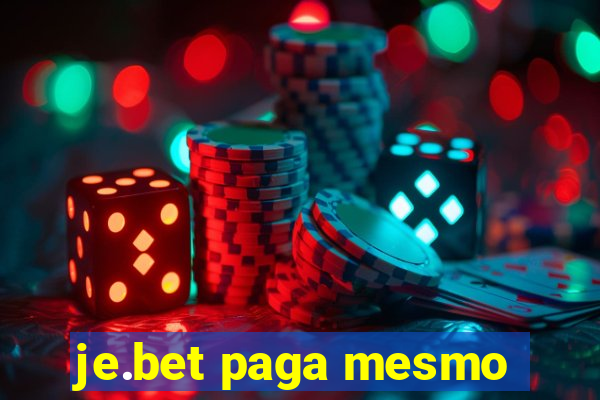 je.bet paga mesmo